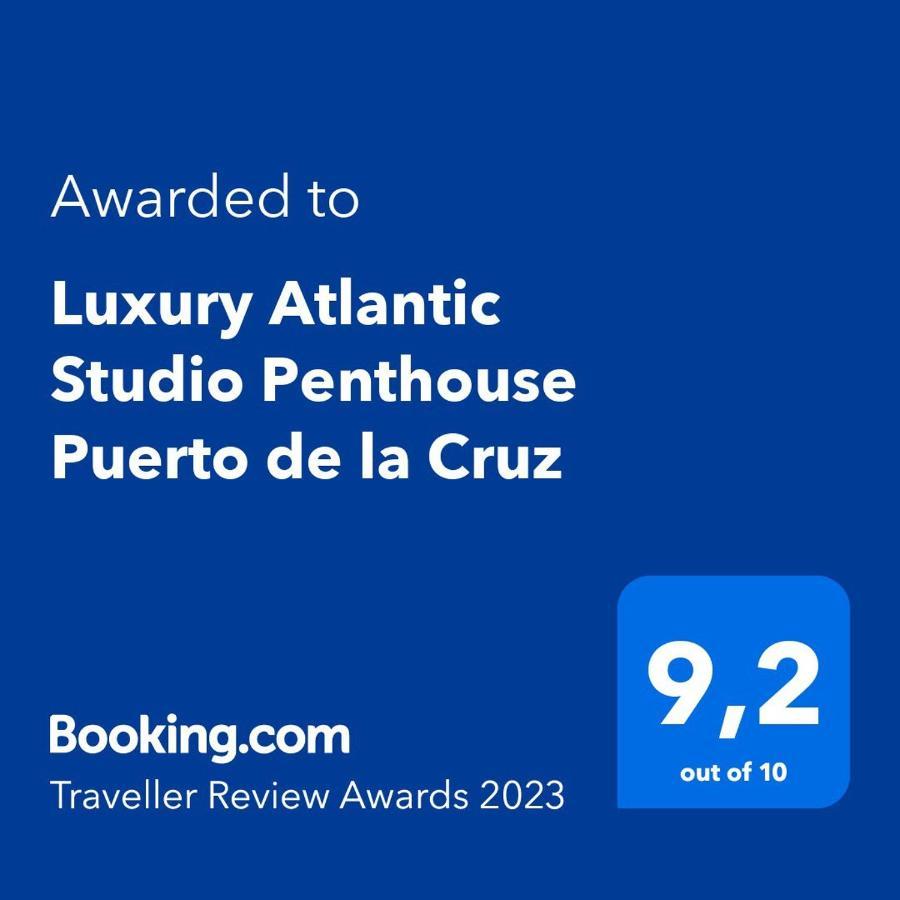 Luxury Atlantic Studio Puerto De La Cruz Puerto de la Cruz (Tenerife) Exterior foto